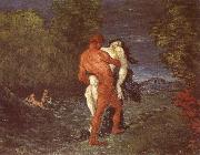 Paul Cezanne Enlevering Sweden oil painting artist